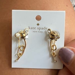 Kate Spade Bumble Bee Crawler Earrings!